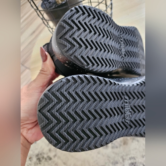 Snibbs Spaceclouds 2.0 Women's Black Athletic Casual Snaker size 5.5 - Picture 8 of 11